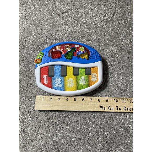 Piano Toy 3 Languages Music Numbers Animals Baby Einstein Discover and Play - Picture 8 of 9